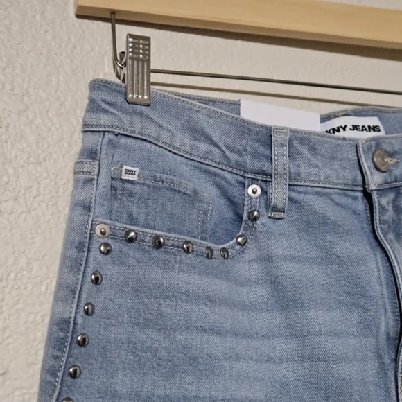 Dkny Denim - DKNY Studded Denim Jeans Size 29